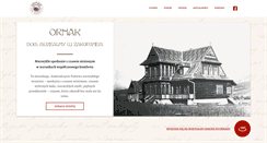 Desktop Screenshot of ornak.net.pl